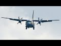 (4K) Full Display Italy Air Force Alenia C27J Spartan at Sanicole Airshow 2022!