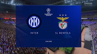 Inter Milan vs Benfica | San Siro | 2022-23 UEFA Champions League | FIFA 23