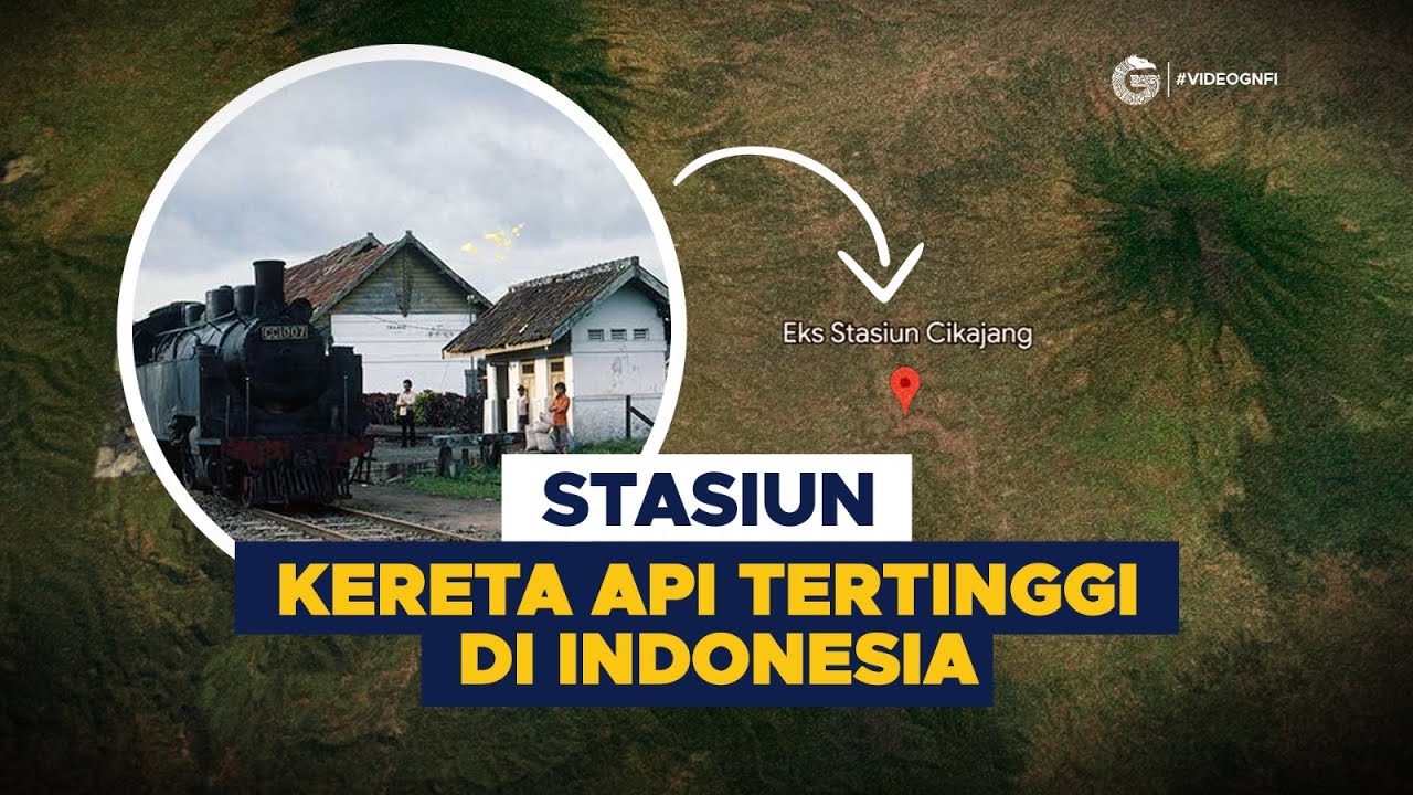 Stasiun Kereta Api Tertinggi Di Indonesia Yang Kini Terlupa — Video ...