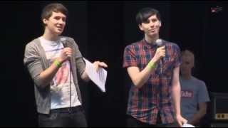 Dan and Phil - The Youtube Awards (Summer in the City 2014)