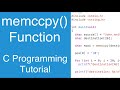 memccpy() Function | C Programming Tutorial