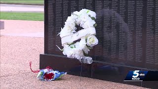 Community reads off 11,000 names of Oklahomans who gave their lives for this country