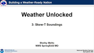 Weather Unlocked: Skew-T Soundings