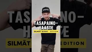 Silmät kiinni tasapainohaaste #vaistoa #tasapaino #haaste