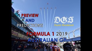 F1 2019 Australian Grand Prix Preview and Predictions