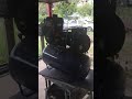 Air compressor first test after crankshaft replacement