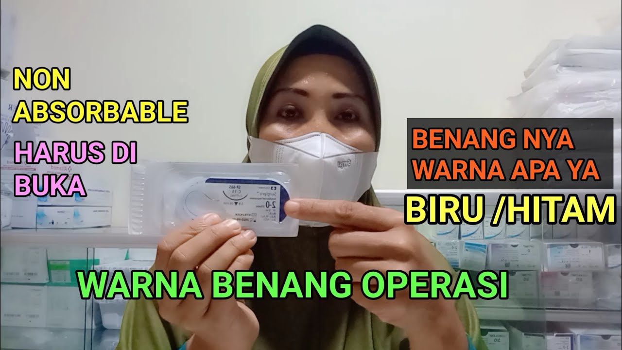 WARNA BENANG JAHIT LUKA YANG HARUS DI LEPASKAN - BENANG WARNA BIRU ...