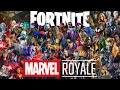 Fortnite Marvel Royale | Custom Battle Royale Match