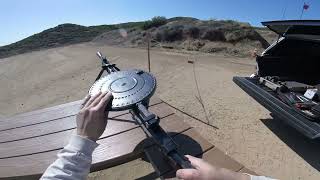 First short test firing of a Russian DPM in 7.62x54r after welding and assembly