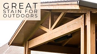 Best Wood Stain for Timber Frame Patio Cover?