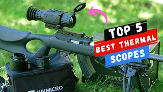 Best Thermal Scopes 2023 | Best Budget Thermal Scopes For Hunting✅