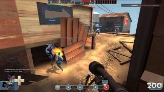 Playing the fireman in TF2