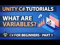 Learn to Program with C# - VARIABLES - Beginner Unity Tutorial