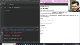 CSES Problem Set | Bit Strings | Introductory Problems (9)