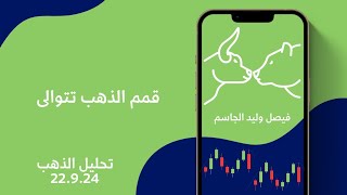 تحليل الذهب 22.9.24 - قمم الذهب تتوالى