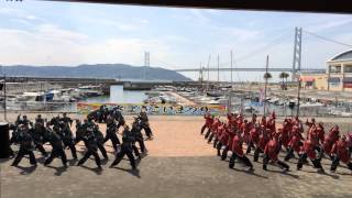 京炎 そでふれ！花風姿 神戸よさこい2014