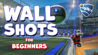 How to Wall Shots and Aerials - Beginner Rocket League Tutorial + Custom Training