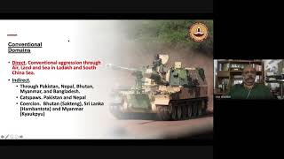 C3S Institutional Dialogue | China's Multi-Domain Warfare | Lt. Gen. Shankar