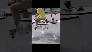 Amazing homemade hovercraft#drone #artisanal #diyproject #goodjob #ingenious tv #handmade #homemade