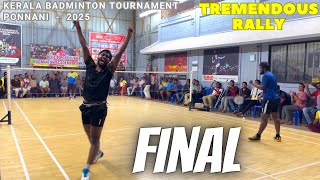 GANESH/BHARATHSANJAI vs DHILEPAN/PURUSOTHAMAN || Kerala Badminton Tournament - BBC Ponnani 2025