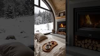 Cozy Winter Cabin Vibes - Relaxing Snowy