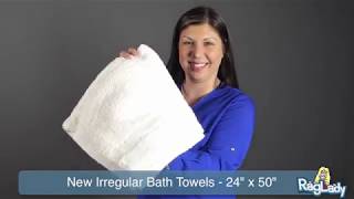 New Irregular Bath Towels 24\