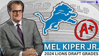 Mel Kiper’s 2024 NFL Draft Grades For The Detroit Lions + Reaction To Grades By Other Media Outlets