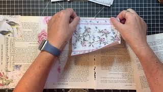 Scrappy Saturday! - Start to Finish Altered Book - Part 7 - Collaging Scraps