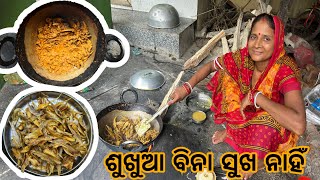 ଶୁଖୁଆ ବିନା ସୁଖ ନାହିଁ || Dry fish recipe || sukhuaa besara recipe || Daily vlog || odia vlog ||