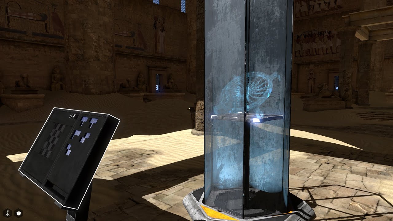 The Talos Principle - World B Yellow Sigil Puzzle, Unlock Fan ...