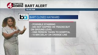 Hayward BART station closed due to possible stabbing