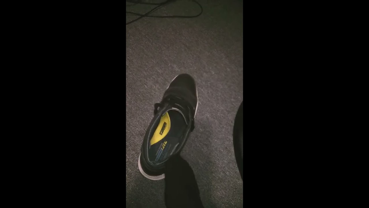 Shoeplay Loose Black Sock - YouTube