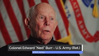 Colonel Edward “Ned” Burr, U.S. Army (Ret.)