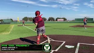 C Jason Hawkins, UH commit, Plano (TX) 2021 Five Tool Baseball Prospect