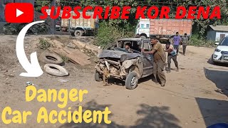 Car accident #dangerous #accidetn #bekarsomoy