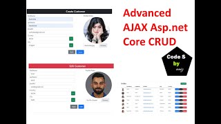 Advanced AJAX CRUD in ASP.NET Core MVC and Dynamic Cascading Selectlist