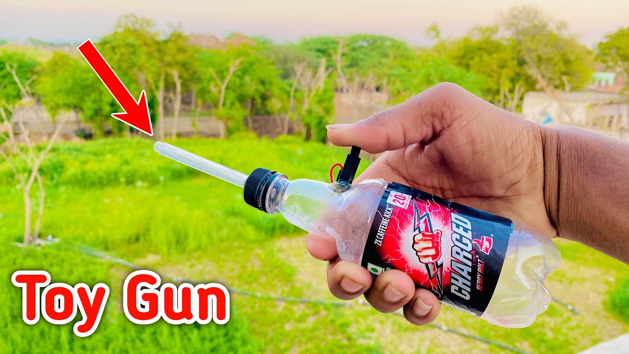 How To Make A Powerful ALCOHOL GUN At Home | Amazing Bottle Cap Toy ...