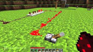 Minecraft Tutorial: Basic Redstone Circuits (Minecraftopia)
