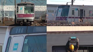 (サークルK編成消滅へ廃車11編成目!!残り8本)東京メトロ8000系8102F廃車回送これでデジタル無線非対応車は消滅へ