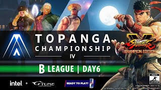 第4期 TOPANGA CHAMPIONSHIP【Bリーグ DAY6】