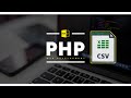 How To Export Mysql Database As Csv With Php Make Write Csv File With Php Mysql Data