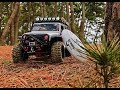 Axial SCX10 II Jeep Wrangler Rubicon Camping drive #