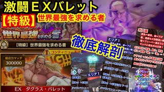 サウスト：徹底解剖!? 激闘【特級】EXバレット！世界最強を求める者！