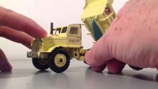 DINKY SUPERTOYS 965 Euclid Dump Truck Box Check