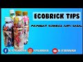 Making Ecobricks: Tips for Making Ecobricks Better 