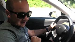 Tesla Model 3 using EZ Pass