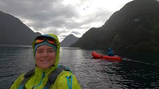 Packrafting Dusky and Doubtful Sounds, Fiordland, New Zealand