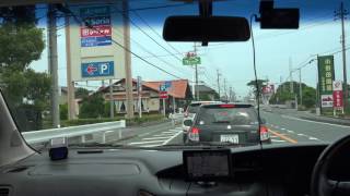 静岡県浜松市！国道２５７号線！篠原町⇒高塚町までドライブ！軍歌！右翼街宣！ソニーの４Ｋビデオカメラ【ＦＤＲ－ＡＸ１００】撮影！Sony FDR-AX100,4K-Video camera