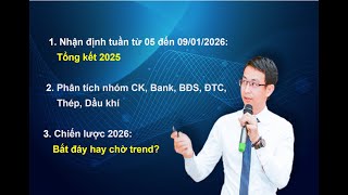 Chứng khoán hàng ngày: Nhận định thị trường tuần từ 05-09/01/2026: Tổng kết 2025, chiến lược 2026