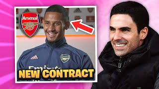 Arsenal Set To OFFER William Saliba New Contract! | Gabriel Martinelli New Position?